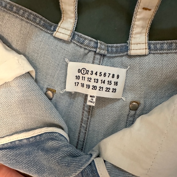 Maison Margiela Décortiqué wide-leg jeans (waist cut-out) - US XS/S - IT 38 - Picture 10 of 10